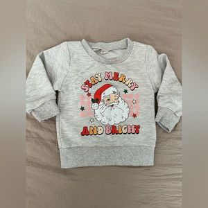 Christmas Sweatshirt 6-9 months